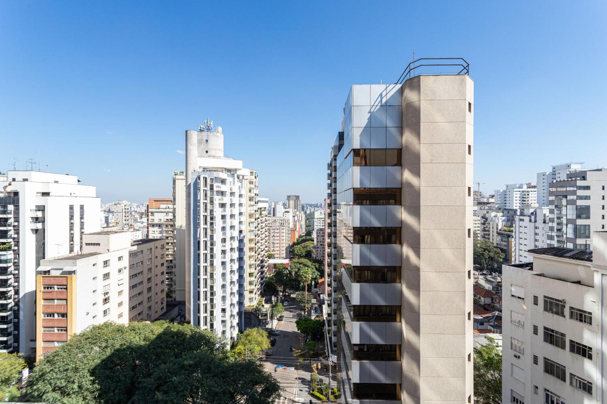 Apartamentos Proximos Ao Masp E A Metros Da Estacao Consolacao E Avenida Paulista - Next Haddock 圣保罗 外观 照片