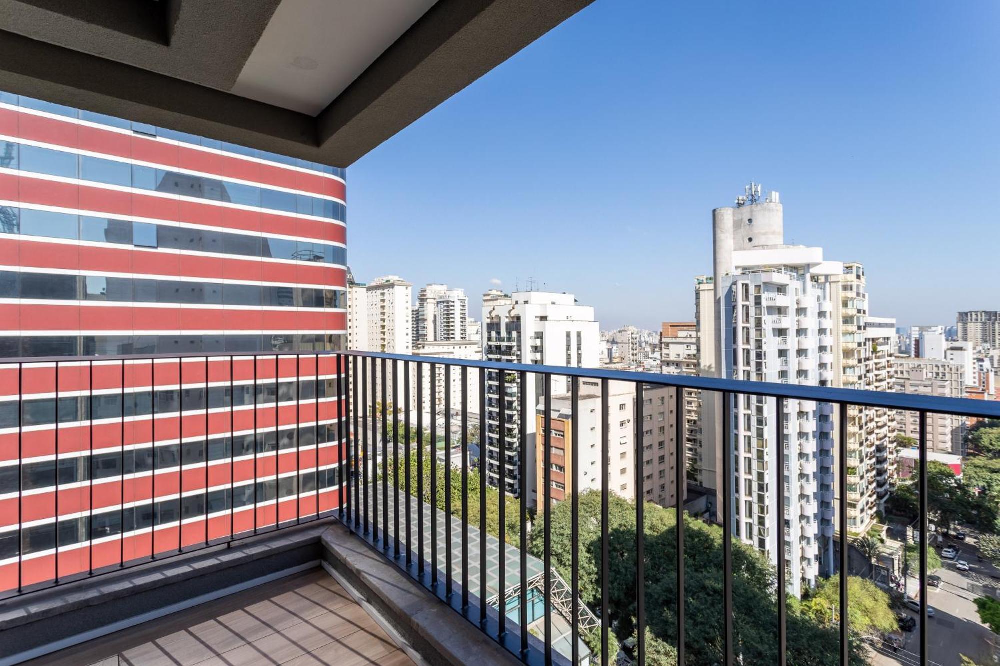 Apartamentos Proximos Ao Masp E A Metros Da Estacao Consolacao E Avenida Paulista - Next Haddock 圣保罗 外观 照片