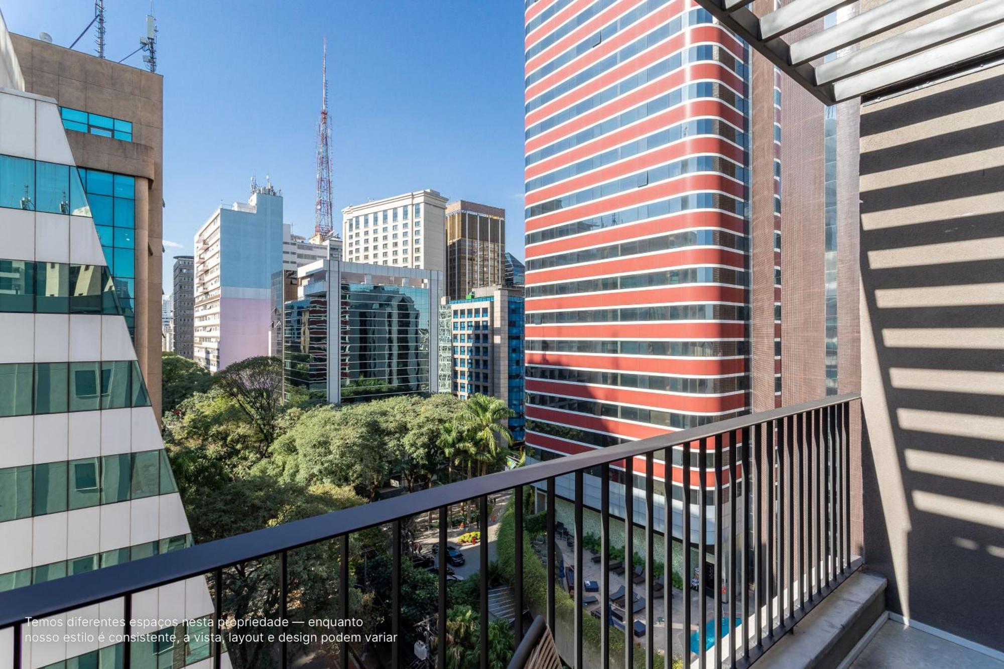 Apartamentos Proximos Ao Masp E A Metros Da Estacao Consolacao E Avenida Paulista - Next Haddock 圣保罗 外观 照片