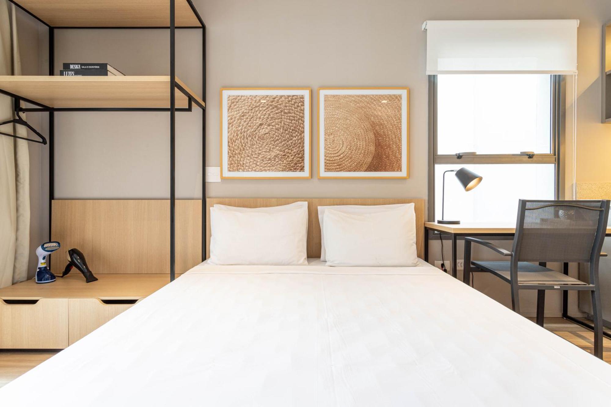 Apartamentos Proximos Ao Masp E A Metros Da Estacao Consolacao E Avenida Paulista - Next Haddock 圣保罗 外观 照片