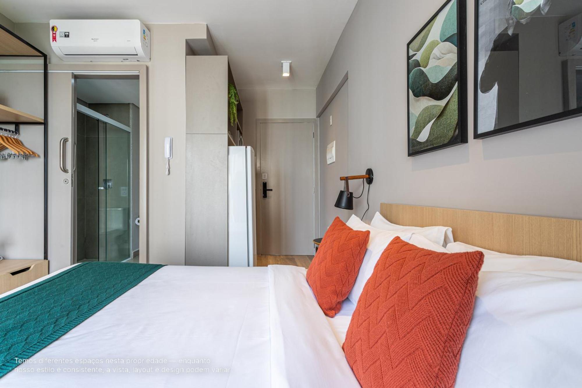 Apartamentos Proximos Ao Masp E A Metros Da Estacao Consolacao E Avenida Paulista - Next Haddock 圣保罗 客房 照片