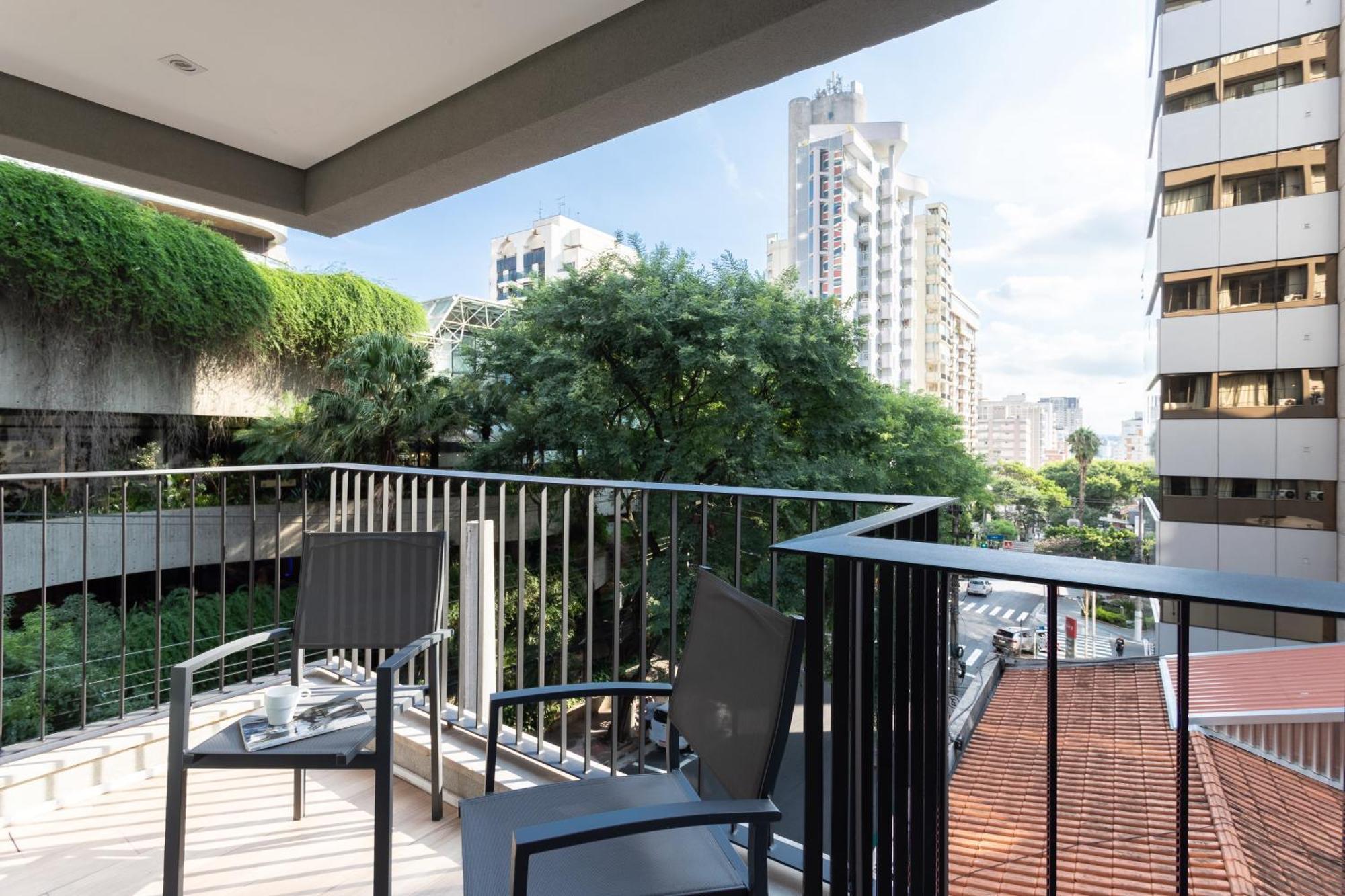 Apartamentos Proximos Ao Masp E A Metros Da Estacao Consolacao E Avenida Paulista - Next Haddock 圣保罗 客房 照片