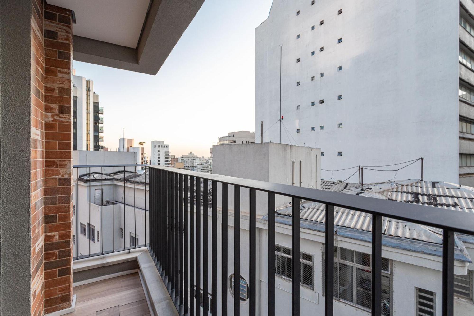 Apartamentos Proximos Ao Masp E A Metros Da Estacao Consolacao E Avenida Paulista - Next Haddock 圣保罗 外观 照片